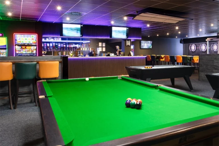 Sports Bar at Cue Sports Academy Torquay
