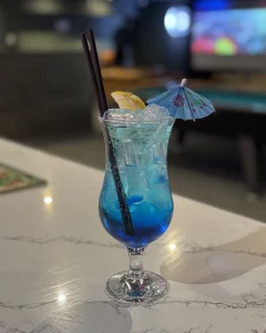 Bullseye Breeze Cocktail at Cue Sports Academy Torquay