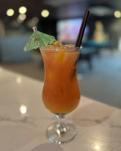 Cue The Booze Cocktail at Cue Sports Academy Torquay