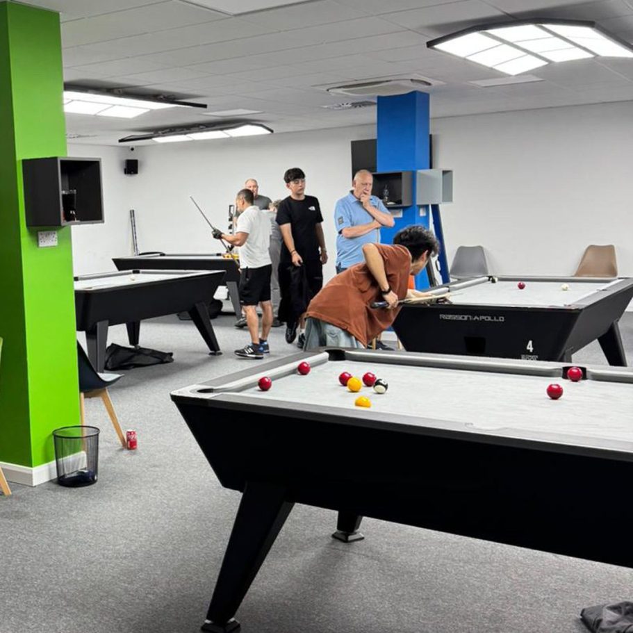 Pool Room Pool Room at Cue Sports Academy Torquay