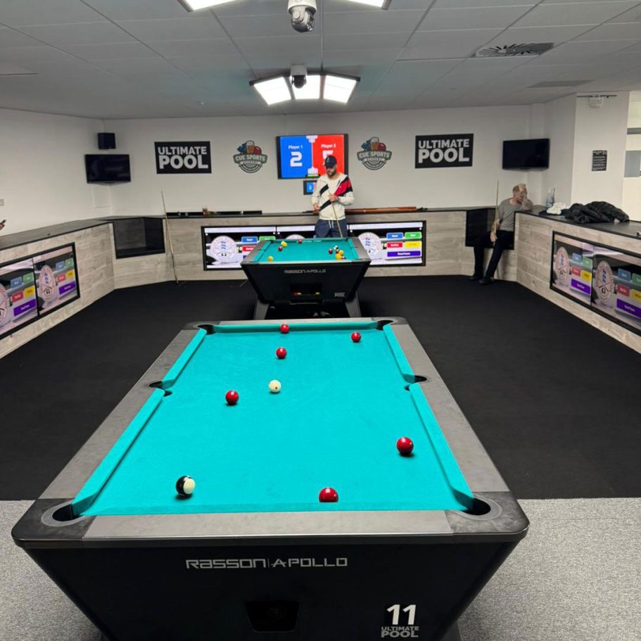 Ultimate Pool Arena Ultimate pool arena at Cue Sports Academy Torquay