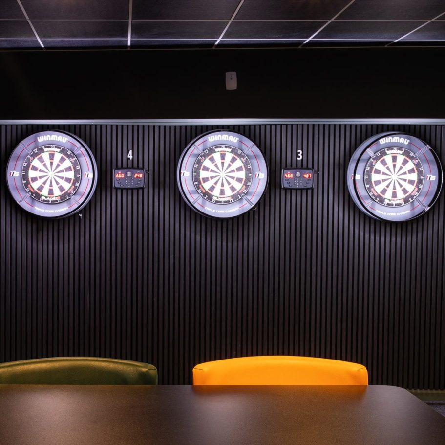 Winmau Darts Boards Winmau darts boards at Cue Sports Academy Torquay